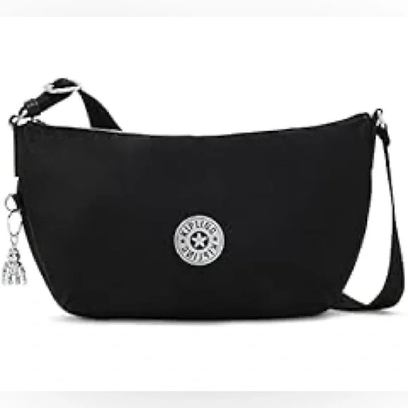 Kipling Anila Crossbody Shoulder Bag - Black Shine - Picture 1 of 12
